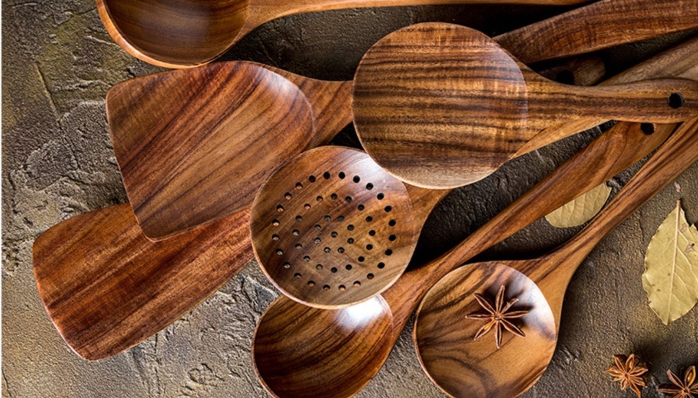 Bien choisir des ustensiles de cuisine en bois ou silicone – Maison Roche  D'Art